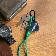 Pendentif coeur 39x45 mm plexiglass - effet miroir - Père[fect] - Gris x1